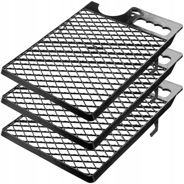 Malerrist - Gitter til malerrulle - 39×28 cm - 3 stk - Sort