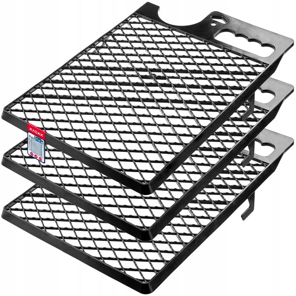 Malerrist - Gitter til malerrulle - 39×28 cm - 3 stk - Sort