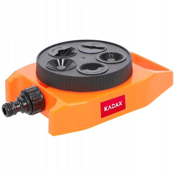 Havesprinkler - Statisk model - 5 sprøjtemønstre - Til have og græsplæne