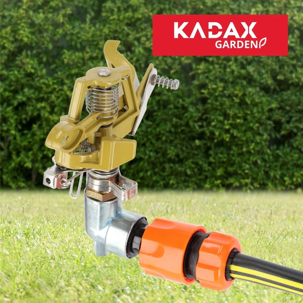 Havesprinkler - Impulsregner - Metalspyd - Havevanding