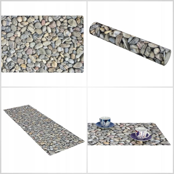 Bordløber i PVC - Dug - 95 x 33 cm - Vandafvisende - Let at rengøre - Rektangulær