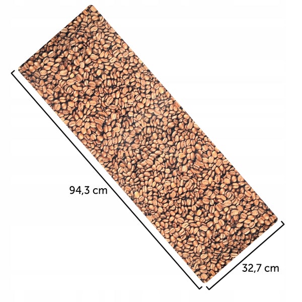 Bordslöpare - Bordsremsa - PVC - 95 x 33 cm - Rektangulär