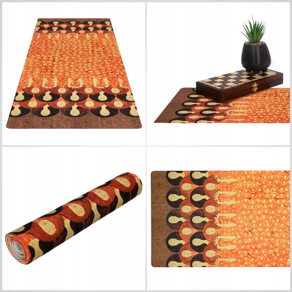 Bordløber - PVC - Mat overflade - 95 x 33 cm - Vandtæt - Nem at tørre af