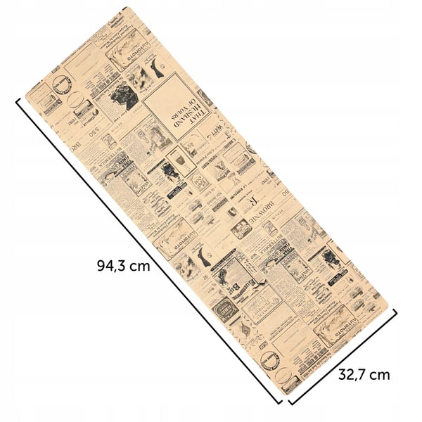 Bordslöpare - Bordsskydd - PVC - 95 x 33 cm - Rektangulär