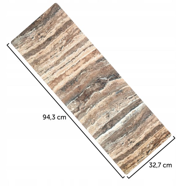 Bordløber - PVC - 95 x 33 cm - Vandtæt - Nem at rengøre - Skridsikker