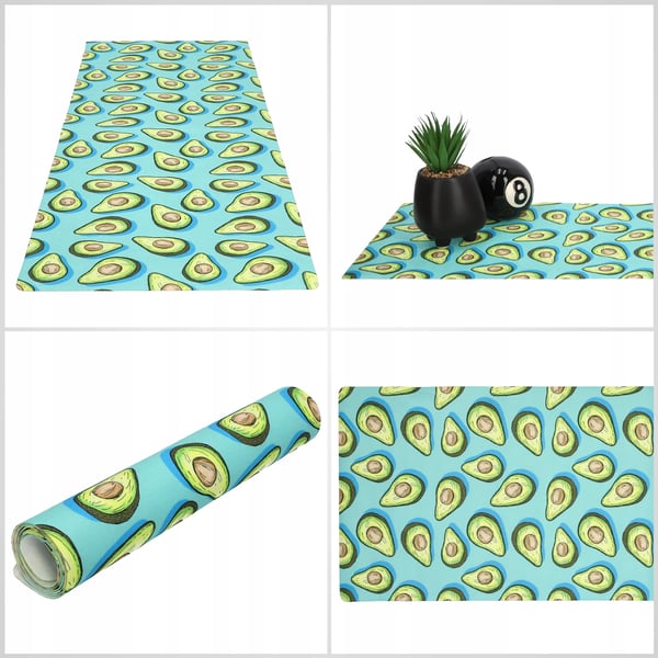Bordslöpare - Duk i PVC - 95x33 cm - Rektangulär