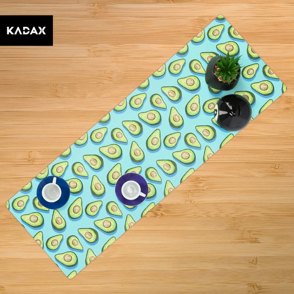 Bordslöpare - Duk i PVC - 95x33 cm - Rektangulär