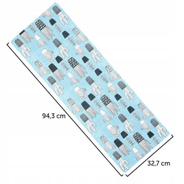 Bordløber - Løber - PVC - Mat Overflade - 95 x 33 cm