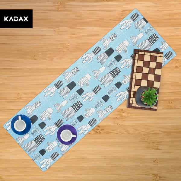Bordløber - Løber - PVC - Mat Overflade - 95 x 33 cm