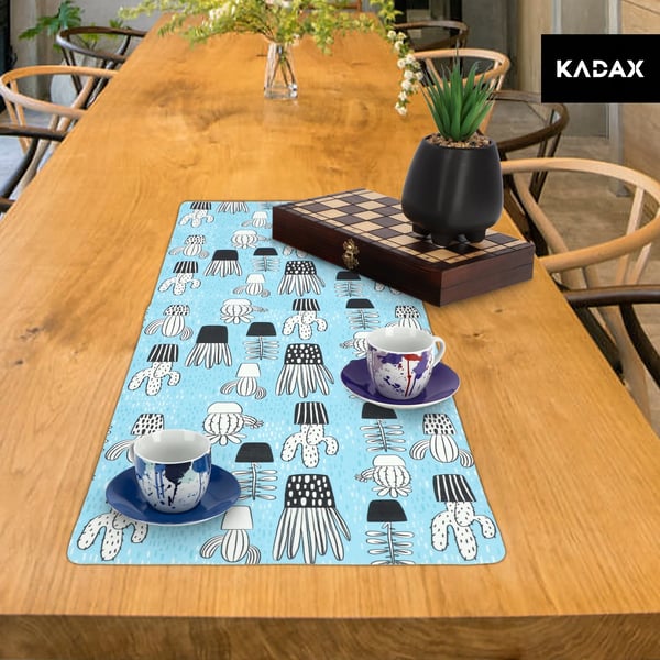 Bordløber - Løber - PVC - Mat Overflade - 95 x 33 cm