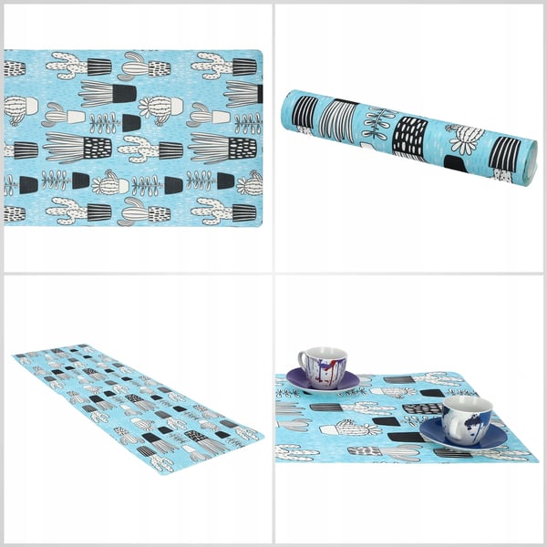 Bordløber - Løber - PVC - Mat Overflade - 95 x 33 cm