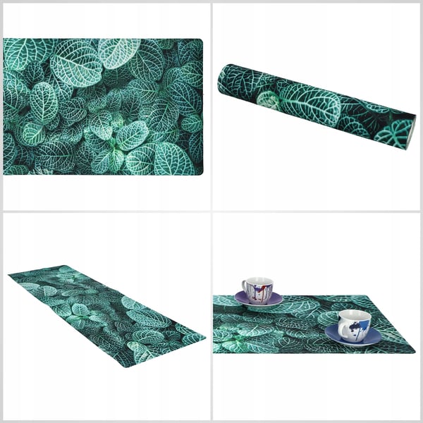 Bordløber / bordmåtte - PVC - 95 x 33 cm