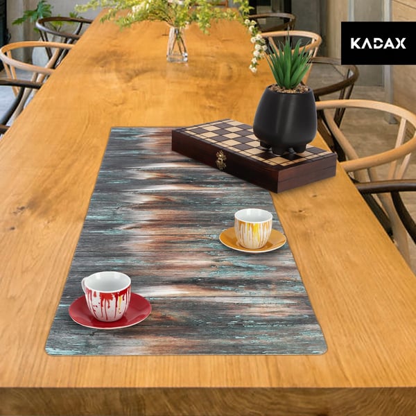 Bordslöpare - PVC - 95x33 cm - Rektangulär