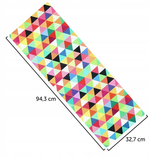 Bordløber - Løber til bord - PVC - 95 x 33 cm - Mat overflade - Rektangulær