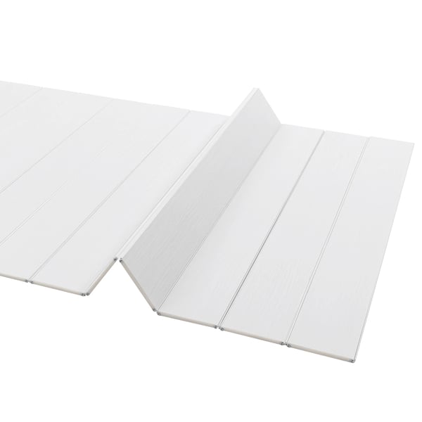 PVC badekarsafdækning, sammenklappeligt låg 75×170 cm, vandtæt og støvafvisende, hvid