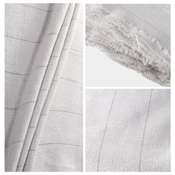 Tuftningsväv för mattor - Primär munktyg/ryggväv - 1 x 5 m - Polyester/Bomull - För tufting gun & punch needle - Ej blekning - XXS
