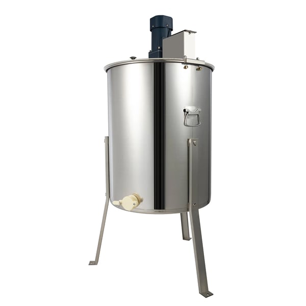 Honungsslungare - Elektrisk 4-ram - Rostfritt stål - Hastighet 270 varv/min - Kapacitet 10 kg - Silver