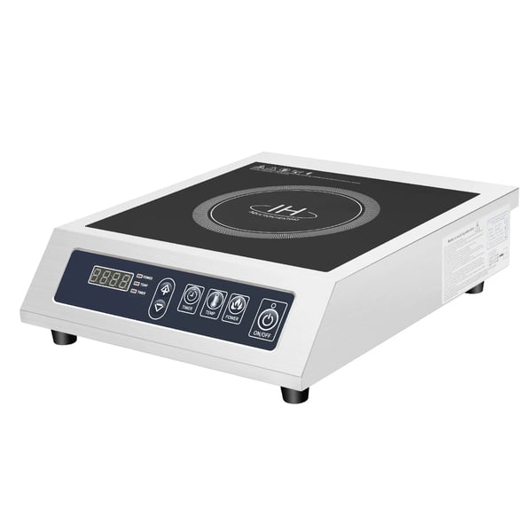 YIYIBYUS induktiokeittolevy, ammattikäyttöön 3500 W pöytämalli, musta
