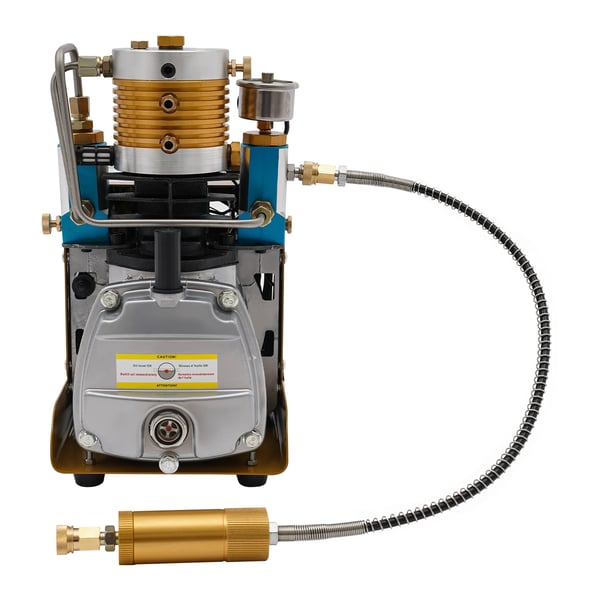 PCP luftkompressor - bærbar højtrykspumpe - 220V - 1,8 kW - 100 L/min - 2800 o/min - EU-stik
