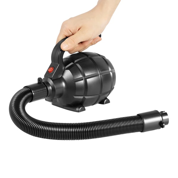 Elektrisk luftpumpe - AirTrack/gymnastikmåtte og luftmadras - 600 W - 500 l/min - 17.000 Pa - 2 min - 220 V EU-stik