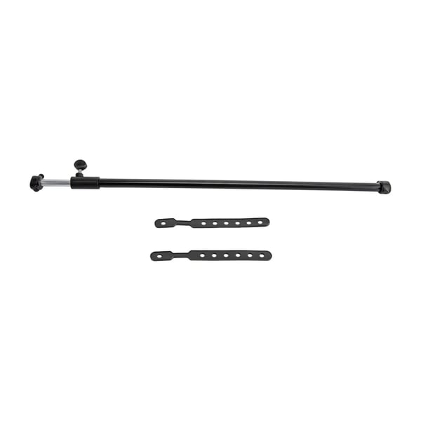 Polkupyörän korjausteline - Työjalusta - Kantavuus 30 kg - Säädettävä 108–190 cm - Puristintangon 35 cm - Työkaluallas 24,4 cm - Rauta + ABS