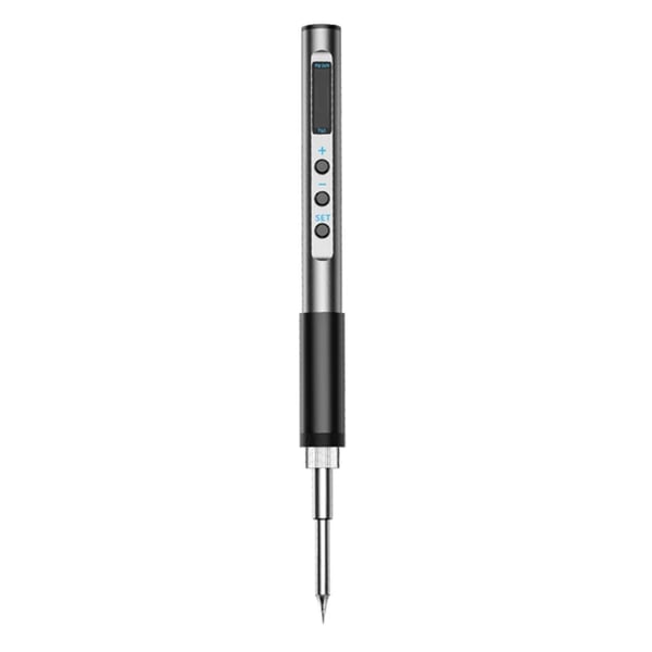Sähköjuotin - T12-I USB‑C juotoskynä - 65W Teho - 5–20V Tulojännite - 180–450°C Lämpötila - Kannettava - Harmaa