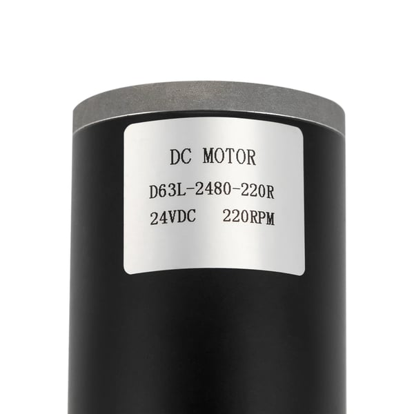 Mikro DC-vaihdemoottori, 24V, itselukittuva, suunnanvaihdettava vasen/oikea, vaihteistolla