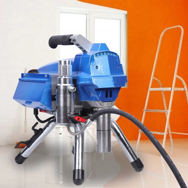 Elektrisk airless højtryks-malersprøjte 3000W, 3000 PSI, 3,5 l/min, 220V, blå
