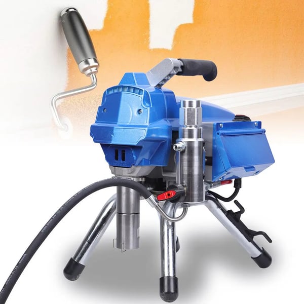 Elektrisk airless højtryks-malersprøjte 3000W, 3000 PSI, 3,5 l/min, 220V, blå