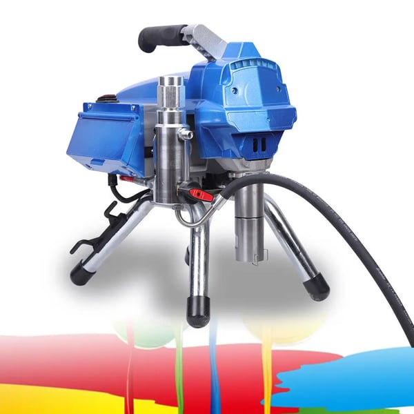 Elektrisk airless højtryks-malersprøjte 3000W, 3000 PSI, 3,5 l/min, 220V, blå
