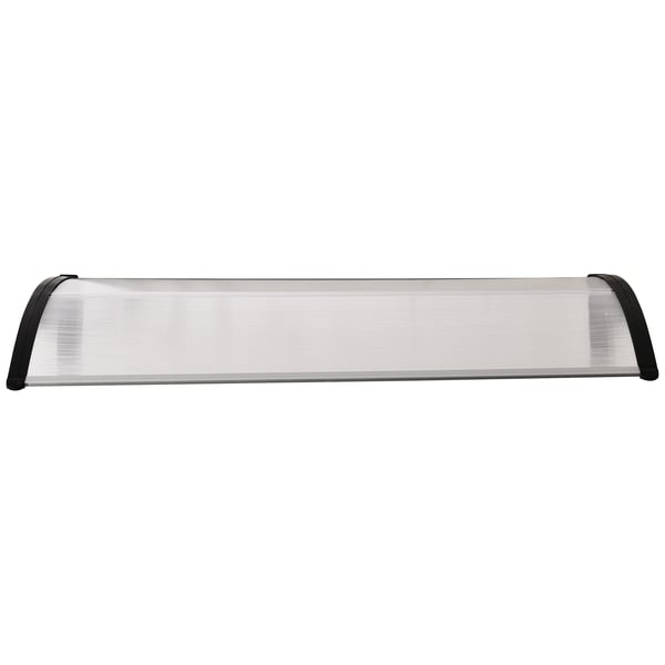 Dörr- och fönstertak - Skärmtak - Polykarbonatpanel - Aluminiumram - UV-skydd - Regn- och solskydd - Manuell