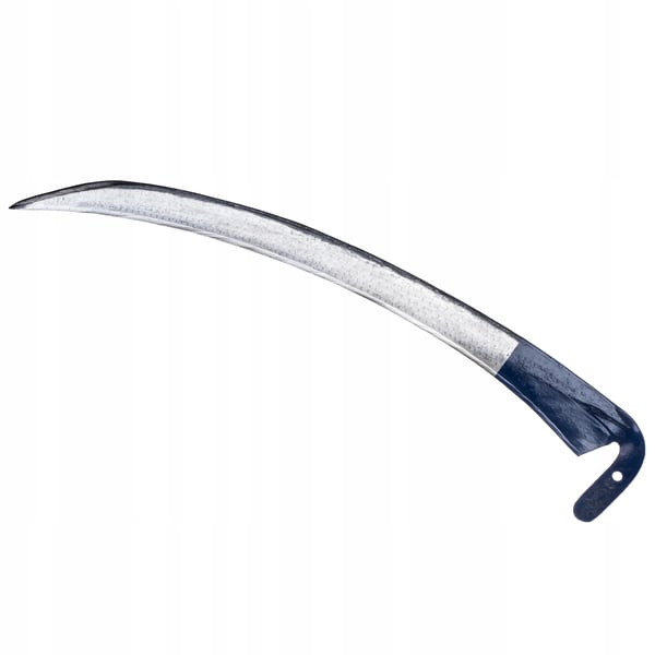 Håndle - Le til græs - 80 cm længde - Metalblad - Robust og solid - Til have og skov