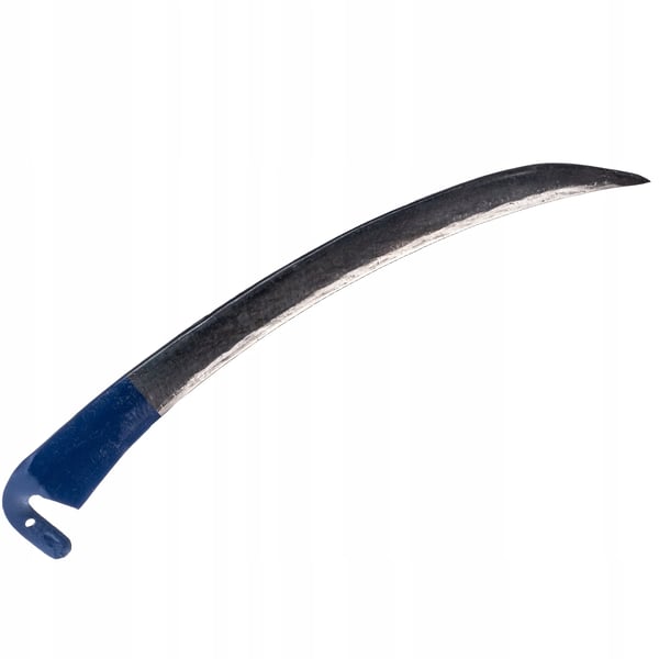 Håndle - Le til græs - 80 cm længde - Metalblad - Robust og solid - Til have og skov