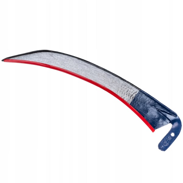 Håndsegl - Græs- og ukrudtssegl - 60 cm - Metalblad - Robust - Til have og skov