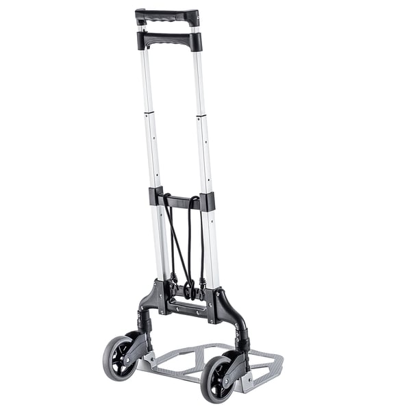 Transportvogn - Sammenklappelig sækkevogn i aluminium - 70 kg bæreevne - Let - Robust - Flad foldning