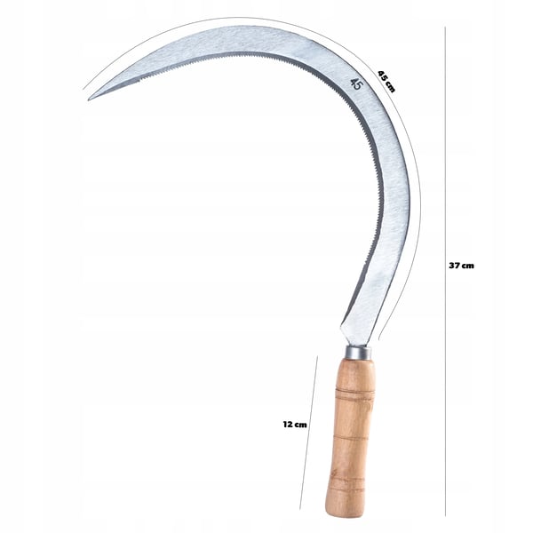 Leblad - 45 cm - Til græs- og ukrudtsskæring