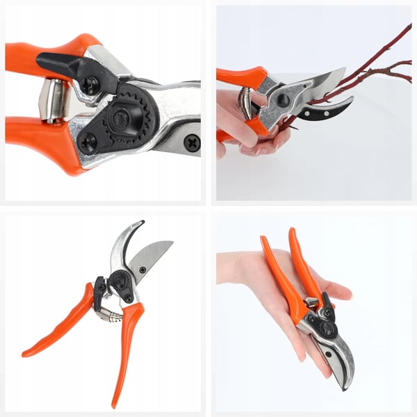 Havesaks - Græssaks - Håndholdt - Klinge 21 cm - Kantsaks til plænekanter