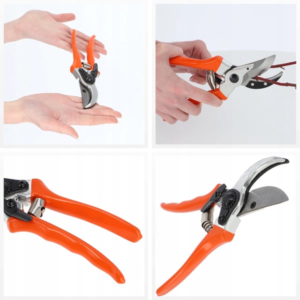 Havesaks - Græssaks - Håndholdt - Klinge 21 cm - Kantsaks til plænekanter