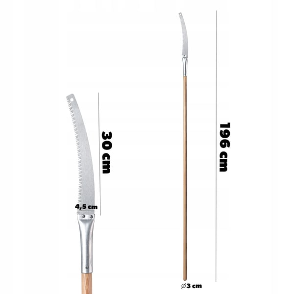 Grensavklinge - Savklinge - 30 cm - Reserveklinge til beskæring af grene