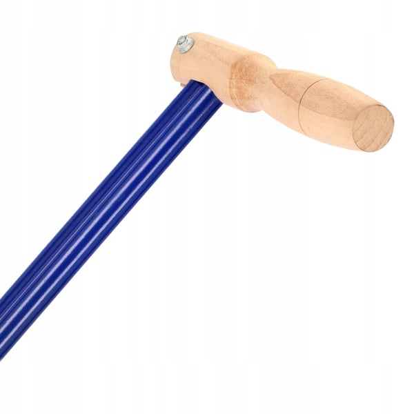 Le-skaft - Håndlavet Metal - 147 cm - Blå