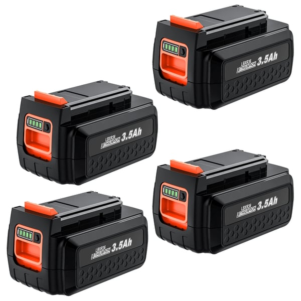 Til Black & Decker 40V, erstatningsbatteri 18650 Li-ion 3000 mAh, Pink, kompatibel med LBXR36/BL20362/LBX2040 Til Black & Decker 40V, erstatningsbatteri 18650 Li-ion 3000 mAh, Pink, kompatibel med LBXR36/BL20362/LBX2040