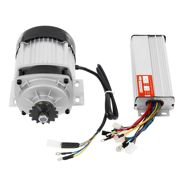 Elmotor 750W 48V, børsteløs BLDC til cykel/elcykel/eltrehjuler, inkl. controller