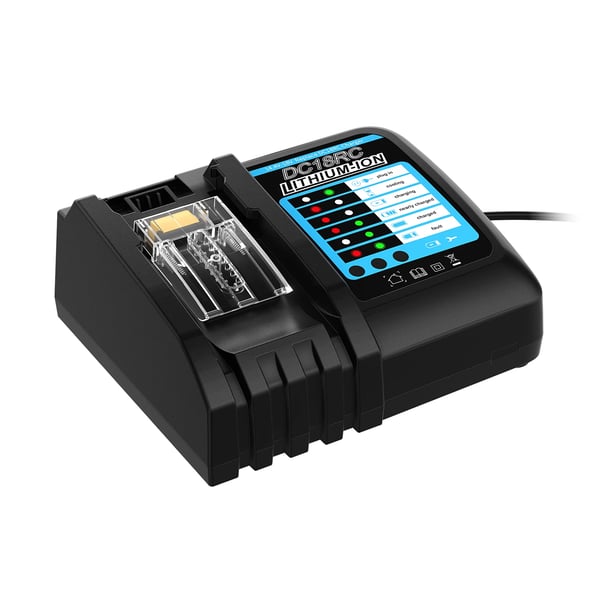 Til Makita, 18V Li-ion erstatningsbatteri, lilla, kompatibelt med BL1830/BL150B/BL1860B