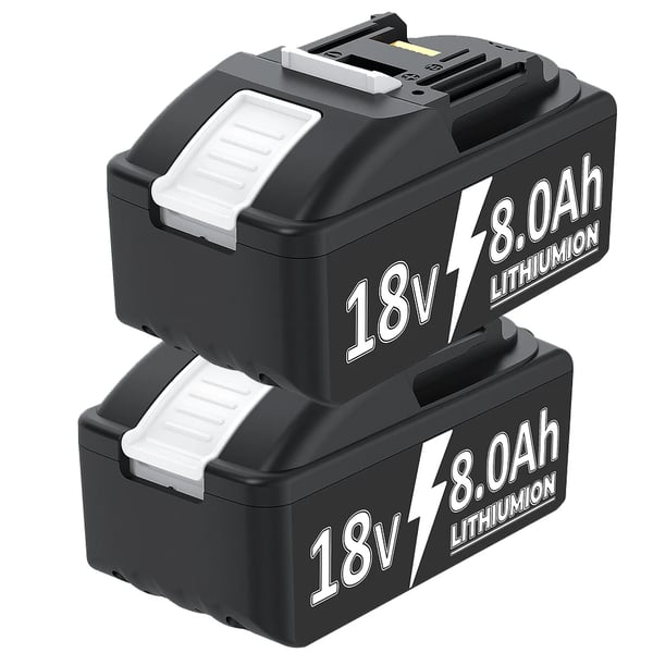 Makita-kompatibelt batteri, 18V Li-ion erstatningsbatteri, BL1830/BL1860B, guld