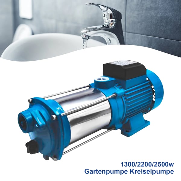 Vandpumpe - Overflade-monteret centrifugalpumpe - 3 V - EU-stik - Trykforøgelse til rørledninger - Vandforsyning - Hjem & have