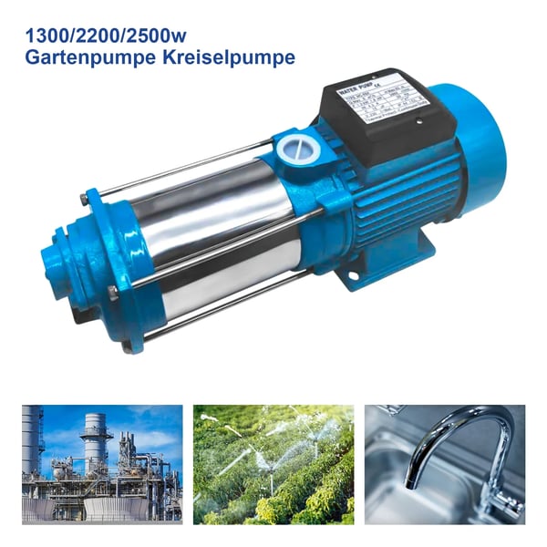 Vandpumpe - Overflade-monteret centrifugalpumpe - 3 V - EU-stik - Trykforøgelse til rørledninger - Vandforsyning - Hjem & have