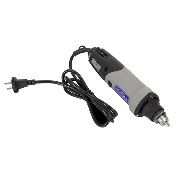 Elektrisk bænksliber, 400 W, 6 hastighedstrin, til slibning, afgratning og polering