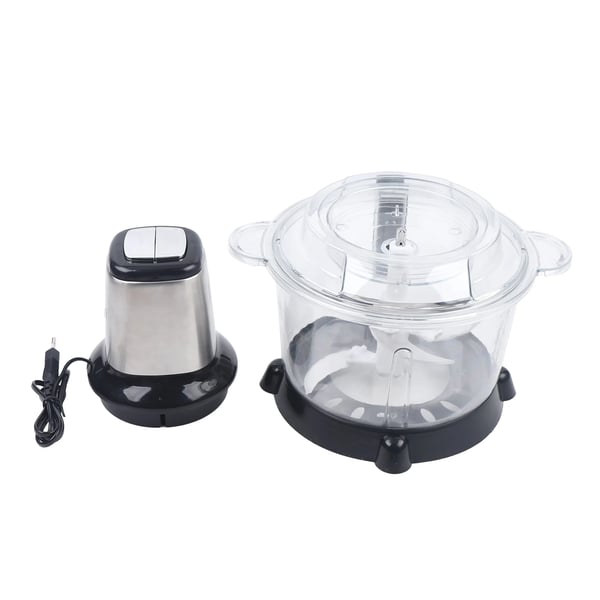 Sähköinen keittiösilppuri - Monitoimihakkuri - 5 l Tilavuus - 300 W - 4 Terää - N. 10 000 kierrosta/min - Ylikuumenemissuoja - 220 V 50 Hz