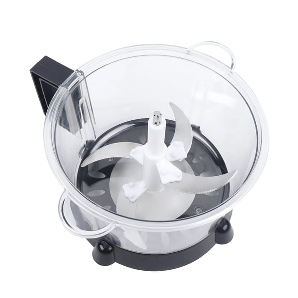 Sähköinen keittiösilppuri - Monitoimihakkuri - 5 l Tilavuus - 300 W - 4 Terää - N. 10 000 kierrosta/min - Ylikuumenemissuoja - 220 V 50 Hz