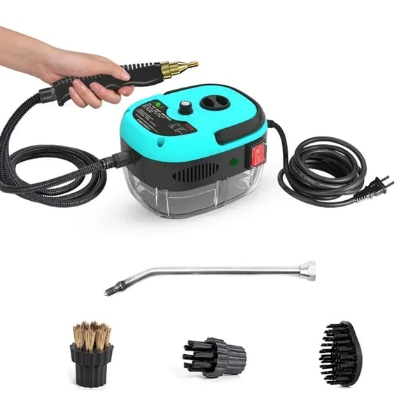 Kannettava Höyrypesuri - Käsikäyttöinen - 2500W - 220 V EU-pistoke - yli 30 min höyryä - 5-portainen termostaatti - 900 ml+ säiliö - Vaaleanvihreä